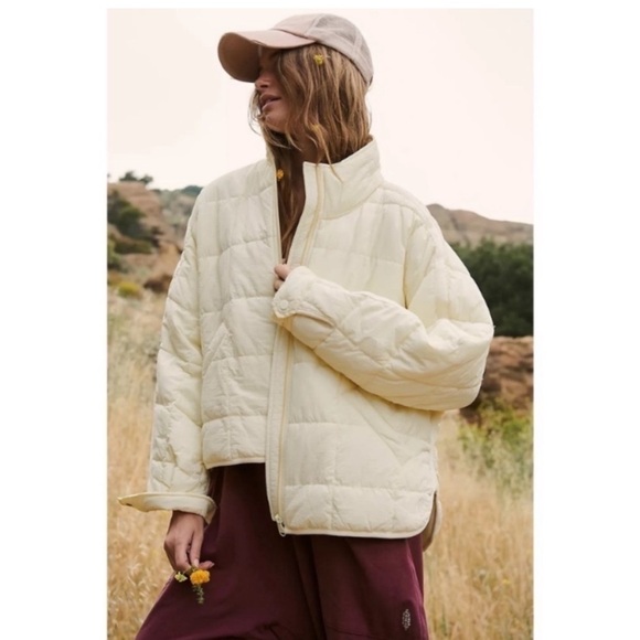 Free people pippa packable puffer. New without tags size large - Picture 1 of 1